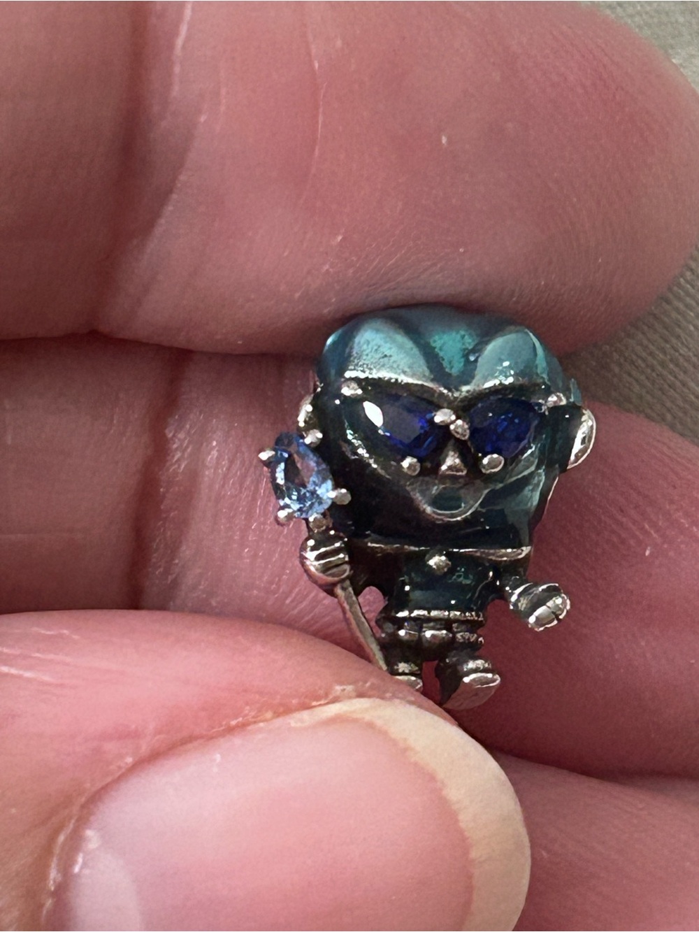 Pandora Game of Thrones Night King Sterling Silver Charm